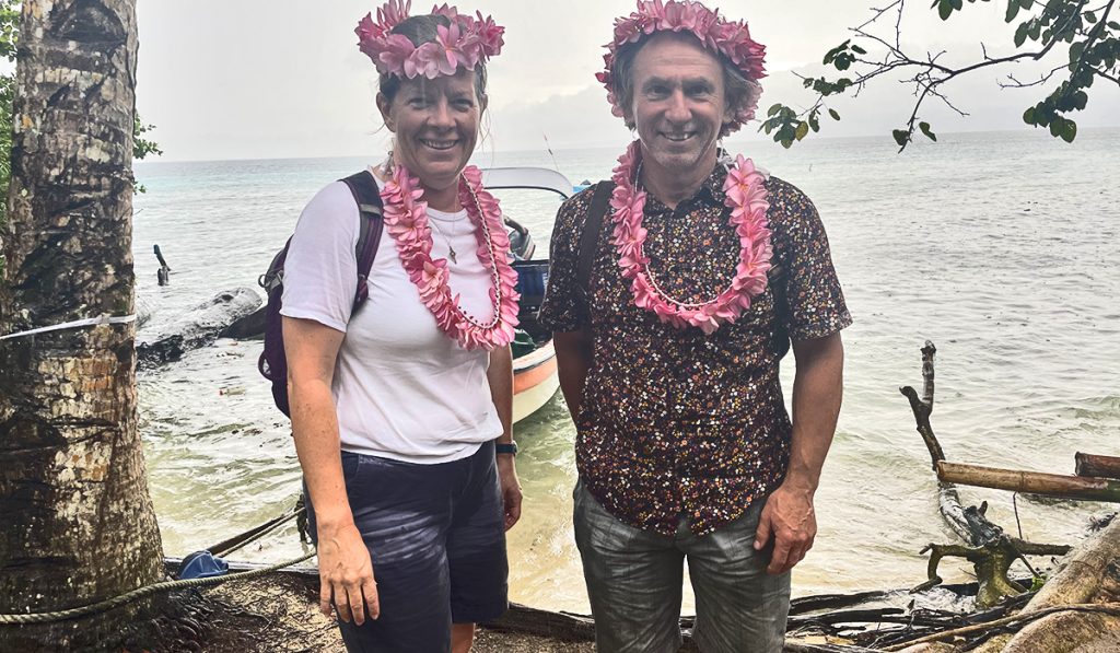 Arriving in Mbambanga