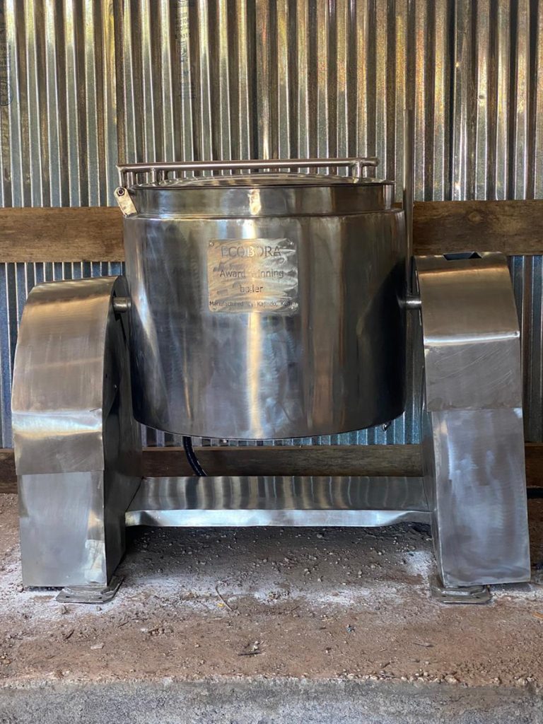 Coking boiler