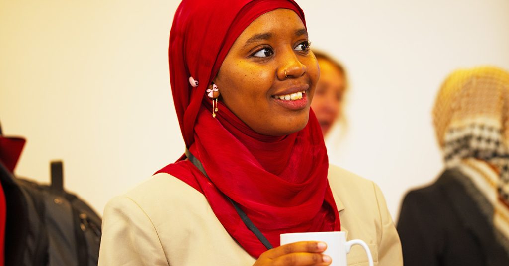Yagana Boukar Sanda attending the Oxford-Ayrton Academic Symposium, Oxford. September 2026